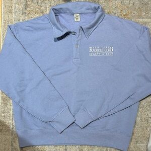 sporty & rich polo sweatshirt